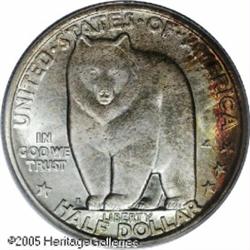 1936-S 50C  Bay Bridge MS68 PCGS. The opening of th