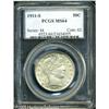Image 3 : 1911-S 50C  MS64 PCGS. The '11-S Barber Half Dollar