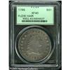 Image 3 : 1795 $1  Flowing Hair, Two Leaves XF40 PCGS. B-1,