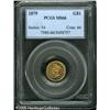 1879 G$1  MS66 PCGS. A gorgeous Gem Gold Dollar tha