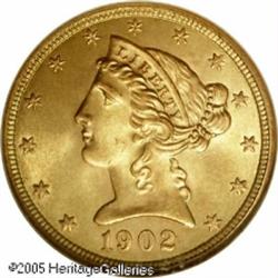1902-S $5  MS67 NGC. The 1902-S is one of the more