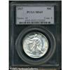 Image 1 : 1917 50C  MS65 PCGS. Brilliant with matte-like surf