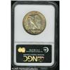 Image 2 : 1917-D 50C  Obverse MS63 NGC. Shimmering luster wit