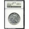 Image 1 : 1917-D 50C  Reverse AU55 ANACS. A briefly circulate