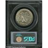 Image 2 : 1917-D 50C  Reverse AU58 PCGS. Speckles of olive-go