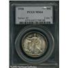 Image 1 : 1918 50C  MS64 PCGS. Boldly struck with satiny pear