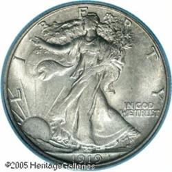 1919-D 50C  MS64 PCGS. Since many of the 1.1 millio