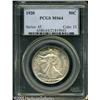 Image 1 : 1920 50C  MS64 PCGS. This is a scarce issue in Choi