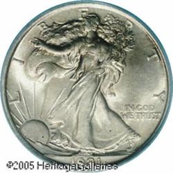 1921 50C  MS64 PCGS. The Philadelphia mint produced