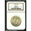 Image 3 : 1921 50C  MS64 NGC. While even scarcer than the mor