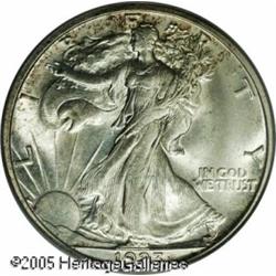 1923-S 50C  MS64 PCGS. This more elusive S-mint dis