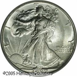 1927-S 50C  MS64 PCGS. In addition to this near-Gem