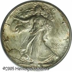 1933-S 50C  MS65 PCGS. Sharply defined in all areas