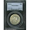 Image 1 : 1934-S 50C  MS64 PCGS. Crisply impressed, with whis