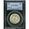 Image 1 : 1935 50C  MS66 PCGS. A creamy, mark-free specimen w