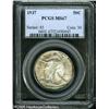 Image 1 : 1937 50C  MS67 PCGS. A sharply struck Superb Gem wi