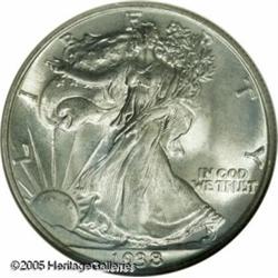 1938 50C  MS67 NGC. A fairly obtainable issue throu