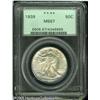Image 1 : 1939 50C  MS67 PCGS. Exquisitely struck, with sharp