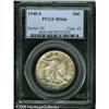 Image 1 : 1940-S 50C  MS66 PCGS. A frosty Gem and far finer t
