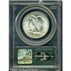 Image 2 : 1941 50C  MS67 PCGS. A hint of milky golden patina