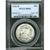 Image 1 : 1942-D 50C  MS66 PCGS. Bright-white with gleaming l