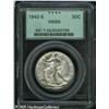 Image 1 : 1942-S 50C  MS65 PCGS. Bright satiny luster radiate