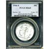 Image 1 : 1944-S 50C  MS65 PCGS. Bright, white surfaces with