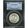 Image 3 : 1945 50C  MS67 PCGS. Fully struck and brilliant thr