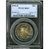 Image 1 : 1945-D 50C  MS67 PCGS. The obverse is deeply and at