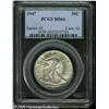 Image 1 : 1947 50C  MS66 PCGS. The design features are nicely