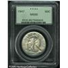 Image 1 : 1947 50C  MS66 PCGS. Sharply struck and very appeal