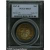 Image 1 : 1947-D 50C  MS65 PCGS. A richly toned Gem that feat