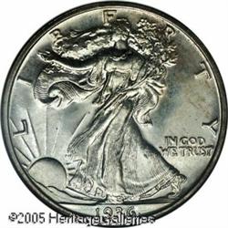 1936 50C  PR66 NGC. The inaugural year of proof Wal