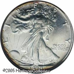 1938 50C  PR67 NGC. Just the slightest hint of milk