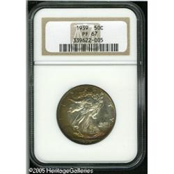 1939 50C  PR67 NGC. Exquisitely preserved surfaces