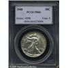 Image 1 : 1940 50C  PR66 PCGS. Steaks of amber toning are pre