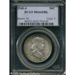 1949-S 50C  MS66 Full Bell Lines PCGS. An attractiv