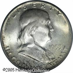 1953-D 50C  MS66 Full Bell Lines PCGS. As noted by