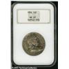 Image 1 : 1956 50C  MS67 NGC. A mix of olive, gray, orange, a