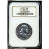 Image 1 : 1951 50C  PR67 NGC. A Superb Gem with wisps of toni