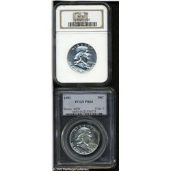 1952 50C  PR64 PCGS, faint milky color but the fiel