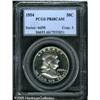 Image 1 : 1954 50C  PR68 Cameo PCGS. Virtually untoned, with