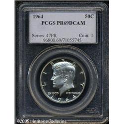 1964 50C  PR69 Deep Cameo PCGS. This near-perfect s