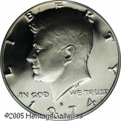 1974-S 50C  PR70 Deep Cameo PCGS. Unimprovable qual