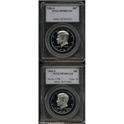 1982-S 50C  PR70 Deep Cameo PCGS, apricot hues visi