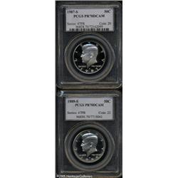 1987-S 50C  PR70 Deep Cameo PCGS, perfect, a specta
