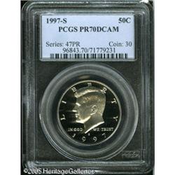 1997-S 50C  Clad PR70 Deep Cameo PCGS. This specime