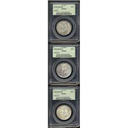 1937 ET  Arkansas PDS Set MS66 PCGS. The set inclu