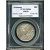 Image 1 : 1938-D 50C  Arkansas MS66 PCGS. Bright, satiny mint