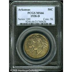 1938-D 50C  Arkansas MS66 PCGS. For the lover of or